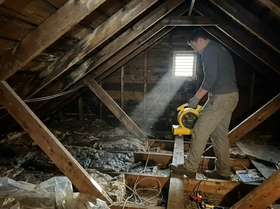 attic-water-damage-drying-proc-007 — frequently asked questions, Emergency Water Extraction & 24/7 Flood Response in Victor,…